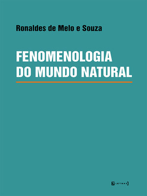 cover image of Fenomenologia do mundo natural